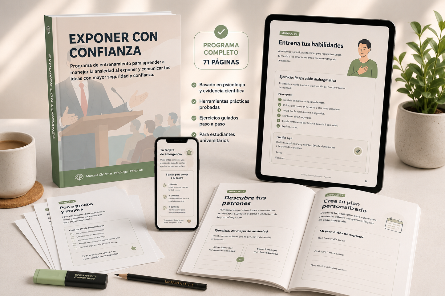 EXPONER CON CONFIANZA