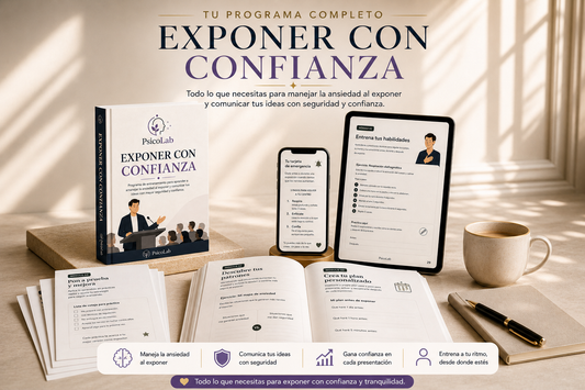 EXPONER CON CONFIANZA